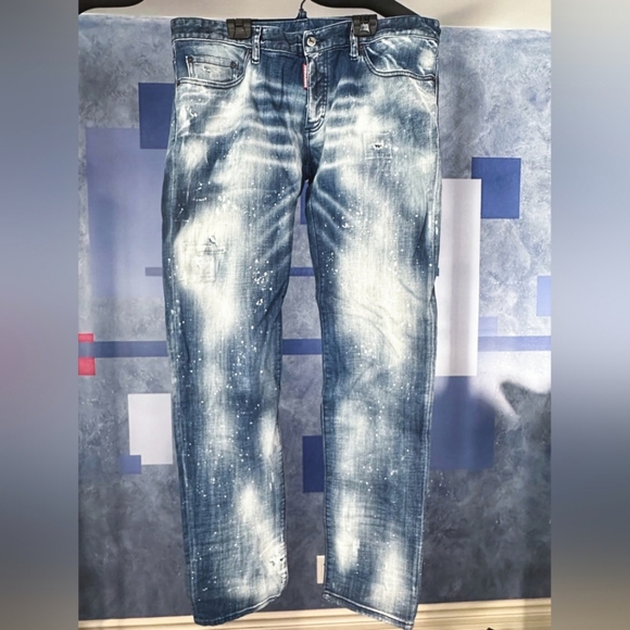 🇨🇦 NWOT DSQUARED2 Anniversary Super Low Jeans, Fits waist 40” - Picture 2 of 5